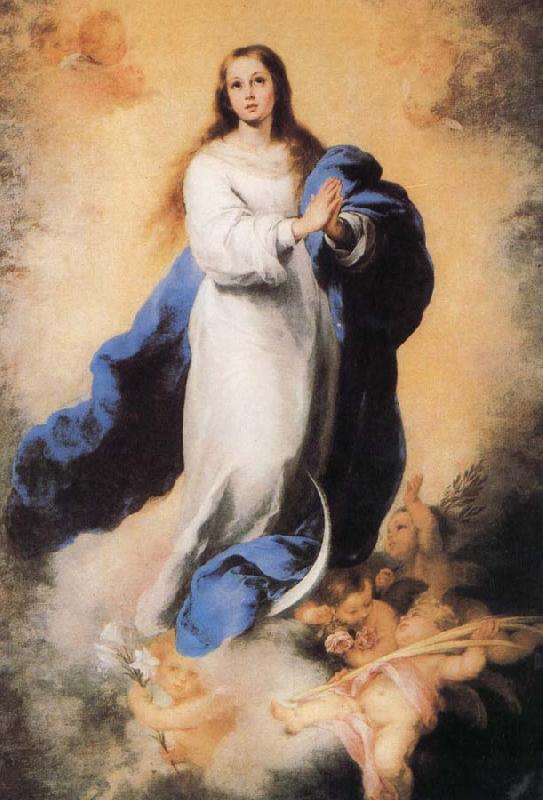Bartolome Esteban Murillo Pure Conception of Our Lady oil painting picture